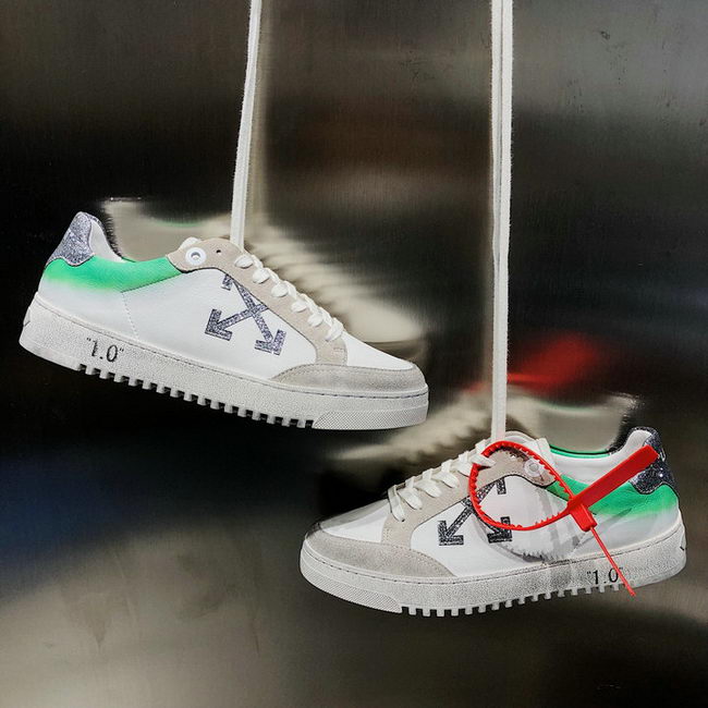 Off White Low Cut Shoes Mens ID:202104f168